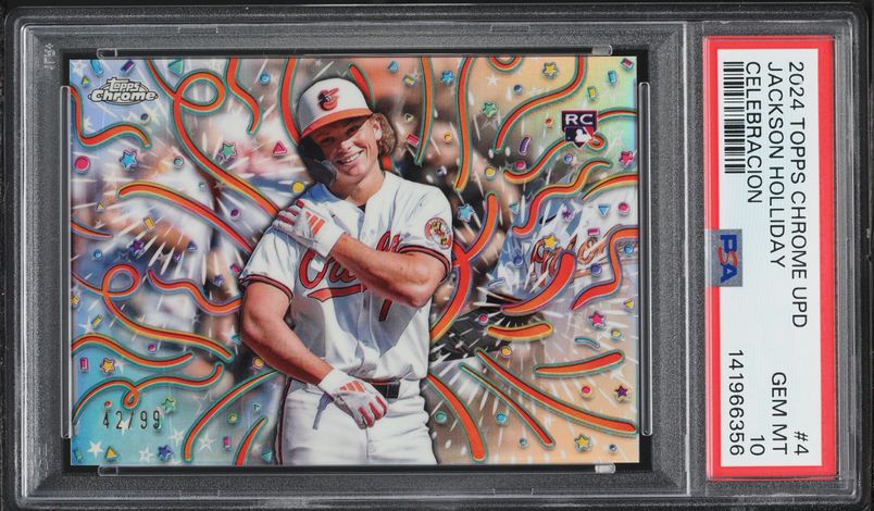 2024 Topps Chrome Update Celebracion Jackson Holliday ROOKIE /99 
