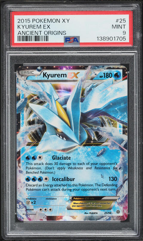 2025 Pokemon Japanese SV Black Bolt SAR Kyurem ex #168 PSA 10 GEM