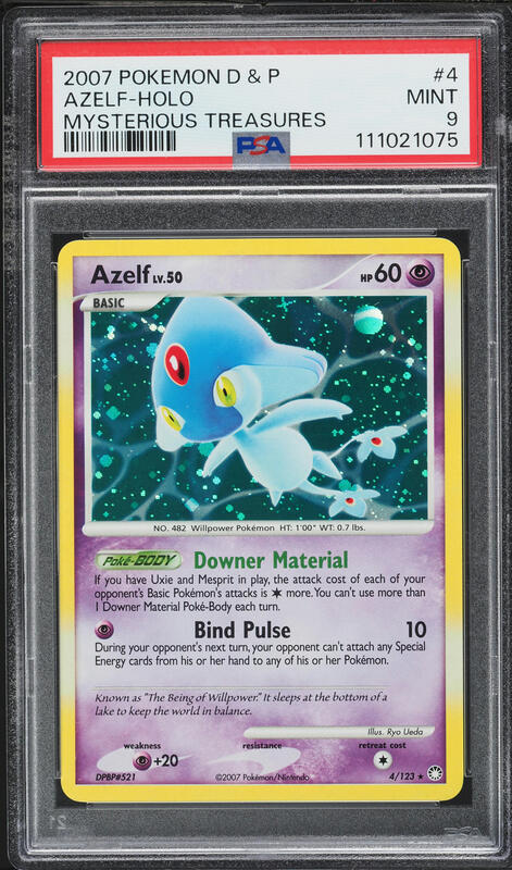 Pokemon Trainer Time-Space Distortion 124/123 Mysterious Treasures