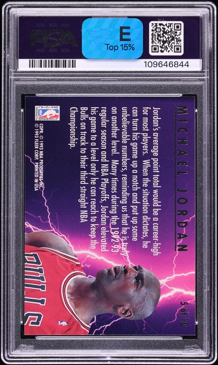 1993 Ultra Scoring Kings Michael Jordan #5 PSA 9 MINT