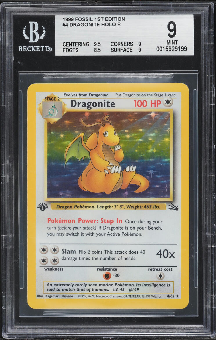 pokemon card dragonite holo TCG - VSTAR Pokemon GO Full Art 050/078 Stock image Pokemon Card 