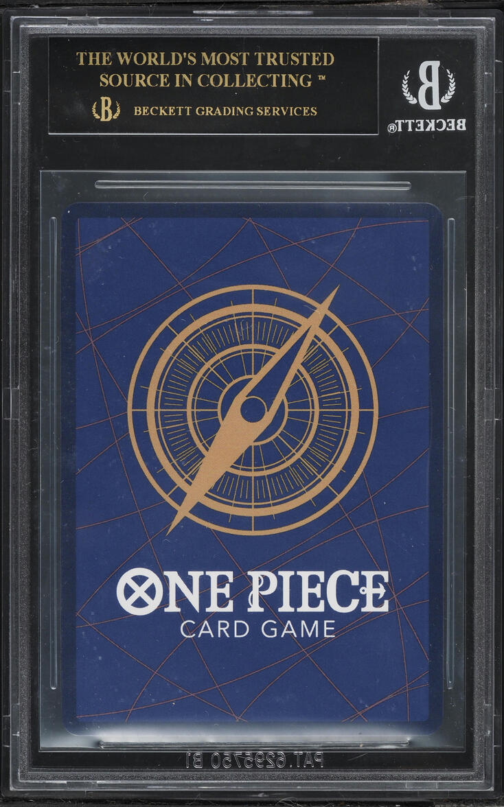 2022 One Piece Promo Championship Pack Silver Foil Monkey D. Luffy #P-033 BGS 10 BLACK LABEL