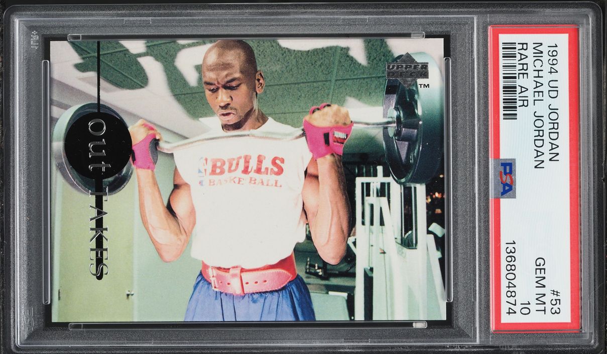 1994 Upper Deck MJ Rare Air Michael Jordan #53 PSA 10 GEM MINT on