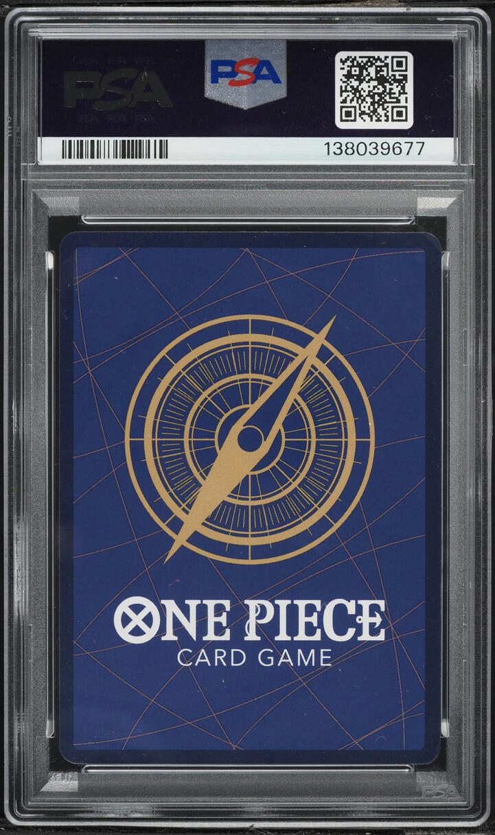 2024 One Piece The Three Brothers Black & White Alt Art Monkey D. Luffy #ST13-014 PSA 10 GEM