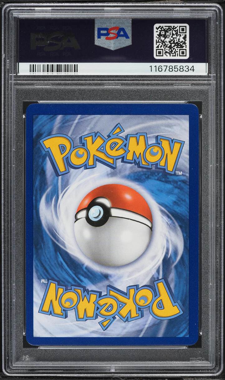 2017 Pokemon Sun & Moon Shining Legends Full Art Mewtwo GX #72 PSA 8 NM-MT