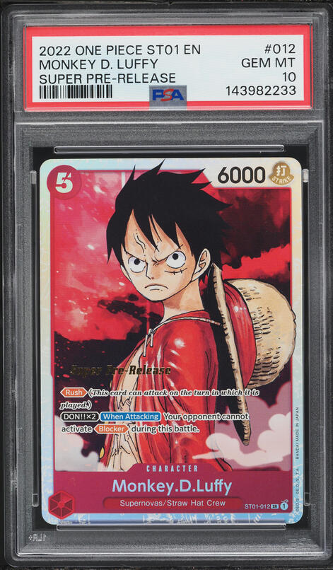 2025 One Piece Japanese Premium Card Collection Day Monkey D