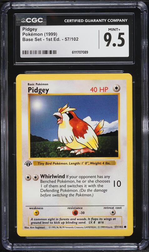 shiny pidgey pokemon card 196/091  Pokybox 30 / 1 SV03 Pokemon - Pidgey - 207/197