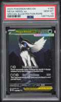 2025 Pokemon Mega Evolution SIR Mega Absol ex #180 PSA 10 GEM MINT