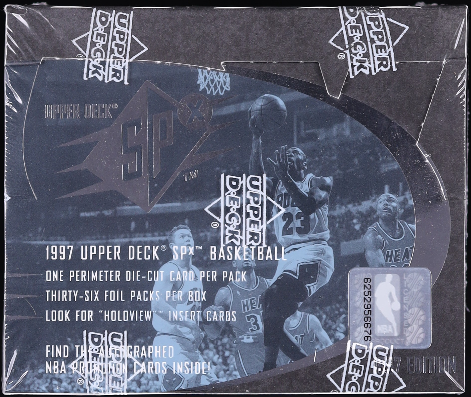 1997 Upper Deck SPx Basketball Sealed Hobby Box, 36ct Packs on