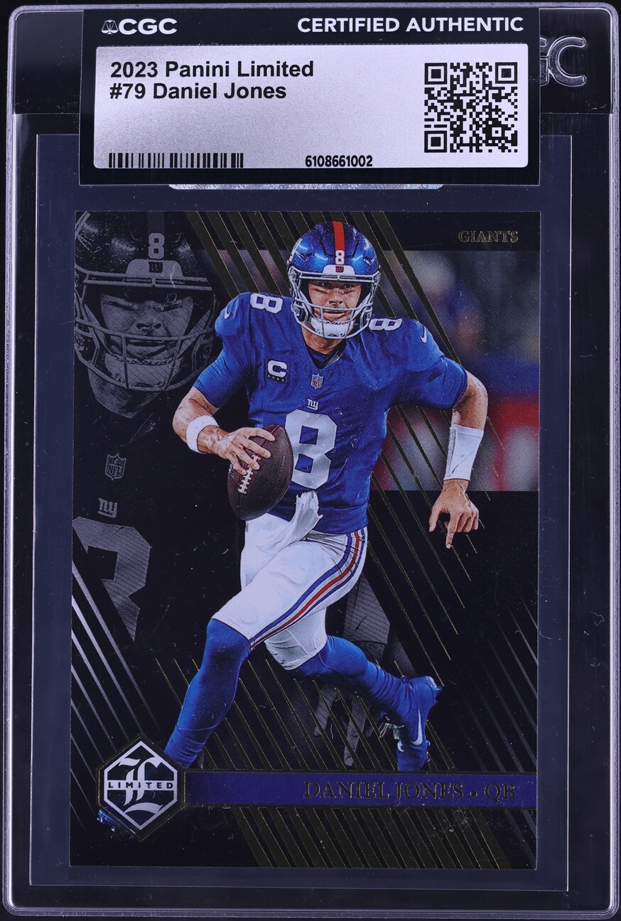 2023 Panini Limited Daniel Jones #79 CGC AUTH