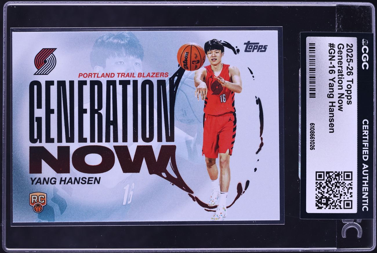 2025 Topps Generation Now Yang Hansen ROOKIE #GN-16 CGC AUTH