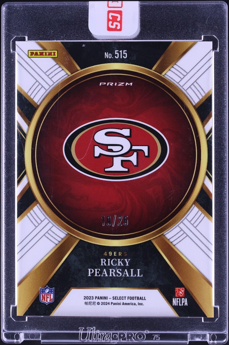 2023 Select '24 XRC Tie-Dye Prizm Ricky Pearsall ROOKIE /25 #515