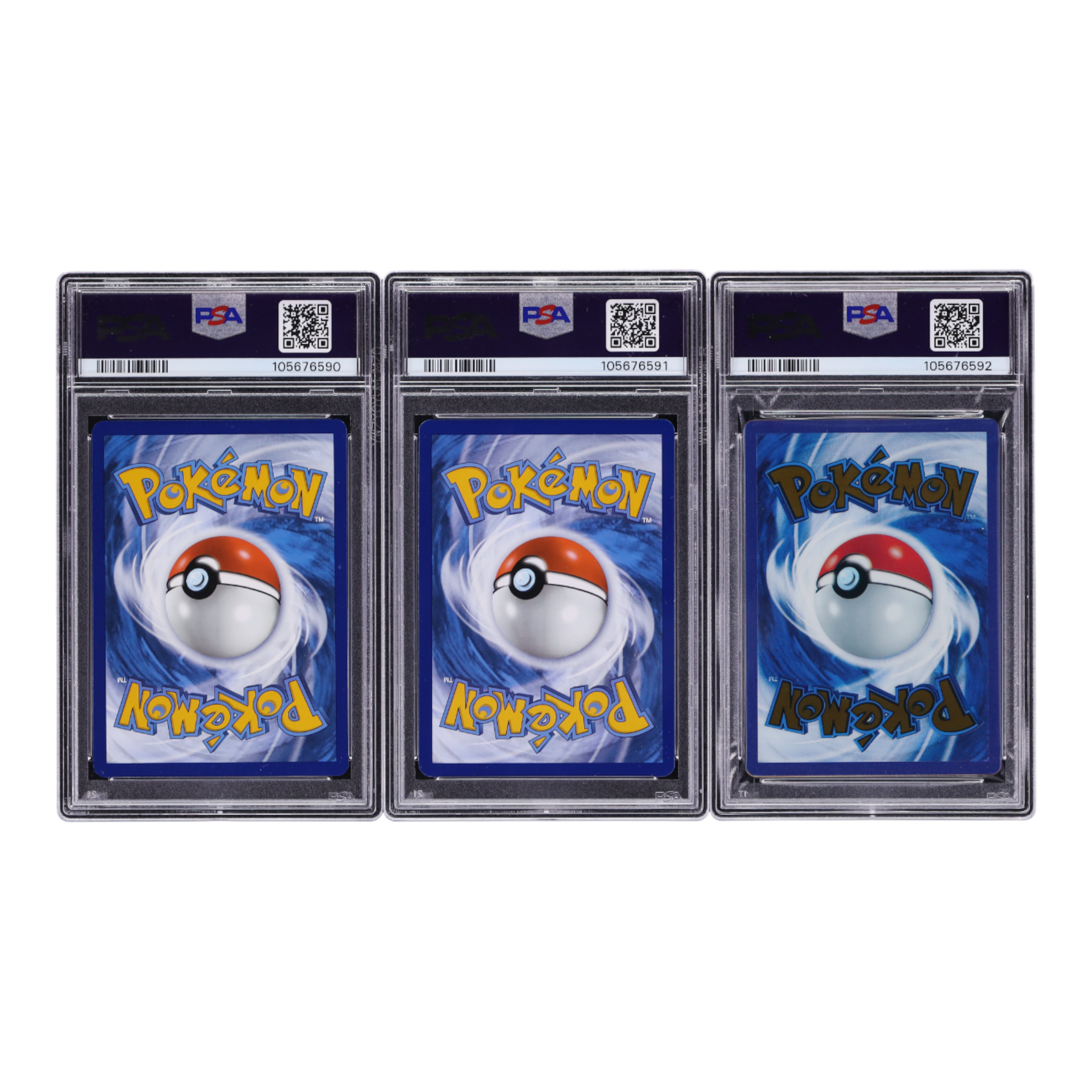Lot (3) 2023 Pokemon SV 151 Ultra Premium Mewtwo Mew #52/53/205