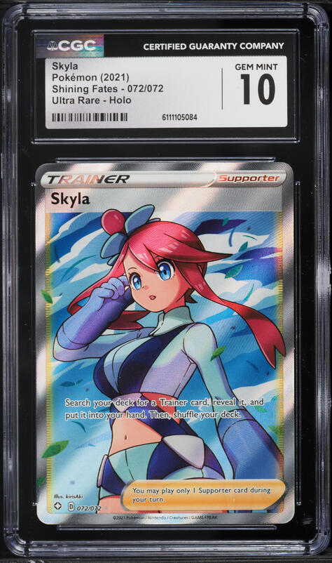 skyla pokemon card full art 122/122(CGC Universal Grade 8.5) – GoldenFishGames have for your premier collection. Skyla - 149/149 - Full
