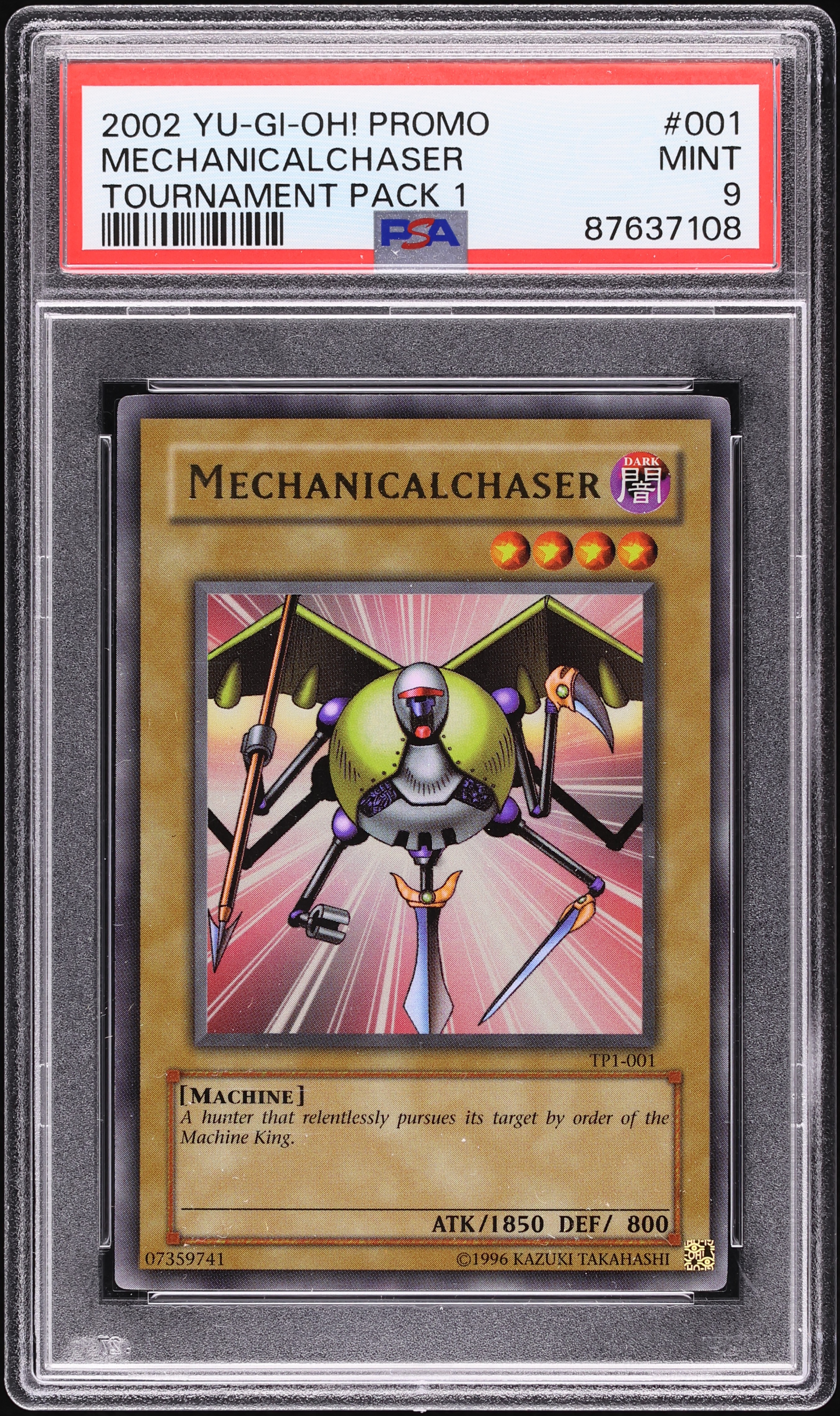 2002 Yu-Gi-Oh! Promo Tournament Pack 1 Mechanicalchaser #TP1-001