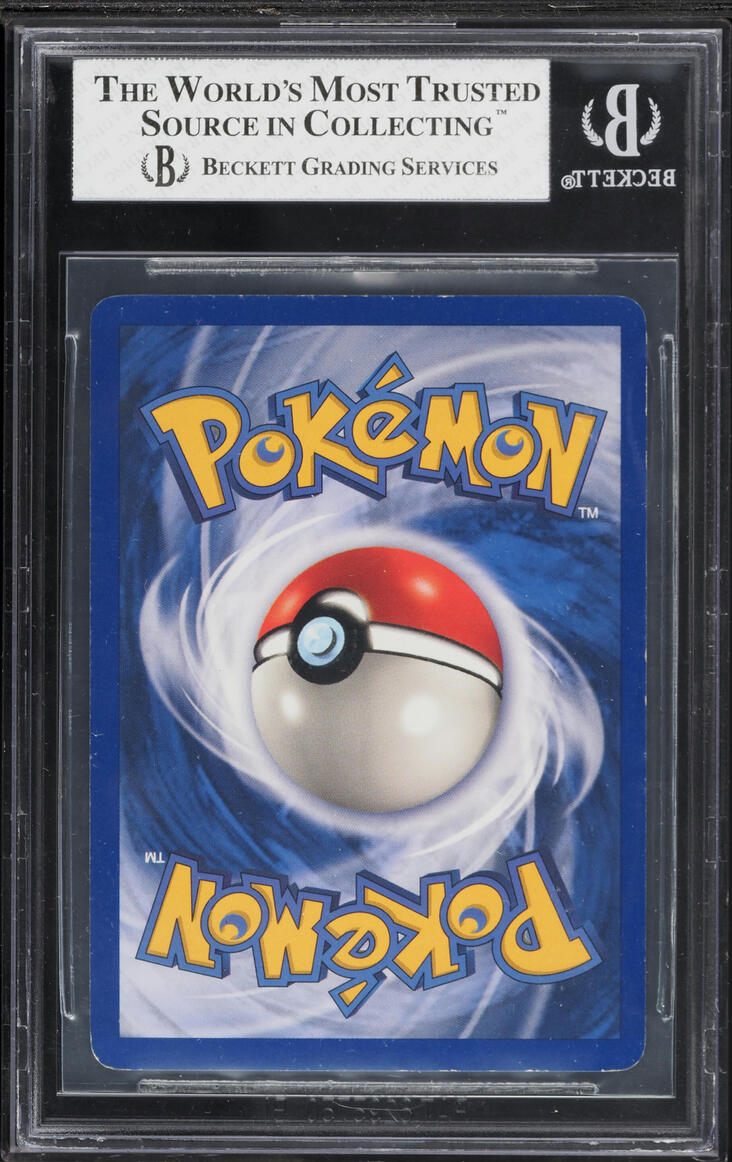 1999 Pokemon Base Set Shadowless Holo Charizard #4 BGS 8 NM-MT