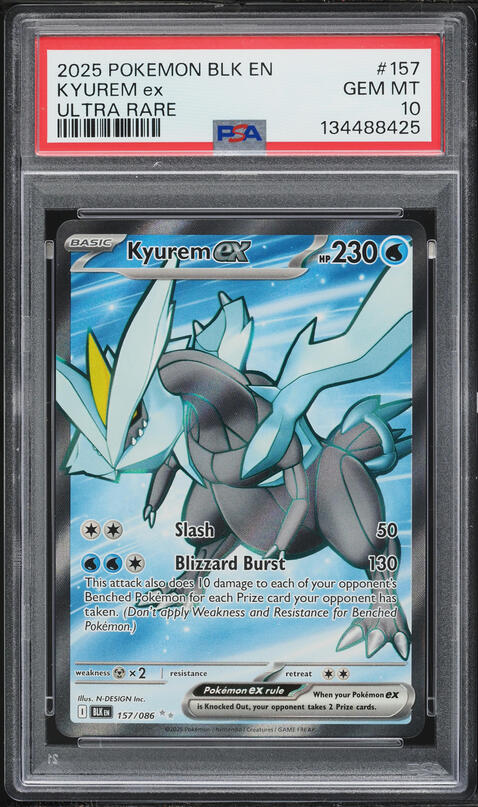 2025 Pokemon Japanese Scarlet & Violet Black Bolt Alt Art Kyurem