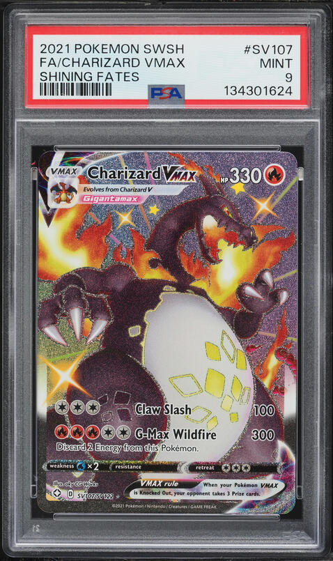 2021 Pokemon Japanese Sword & Shield VMAX Climax CHR Charizard