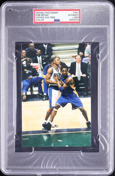 2000 Topps Gold Label Jam Artists Kobe Bryant #JA8 PSA 9 MINT on