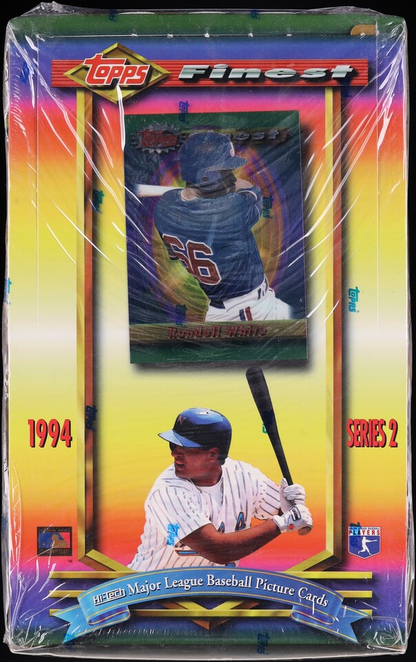 1994 Topps Finest Series 2 Baseball Sealed Hobby Box, 24ct Packs