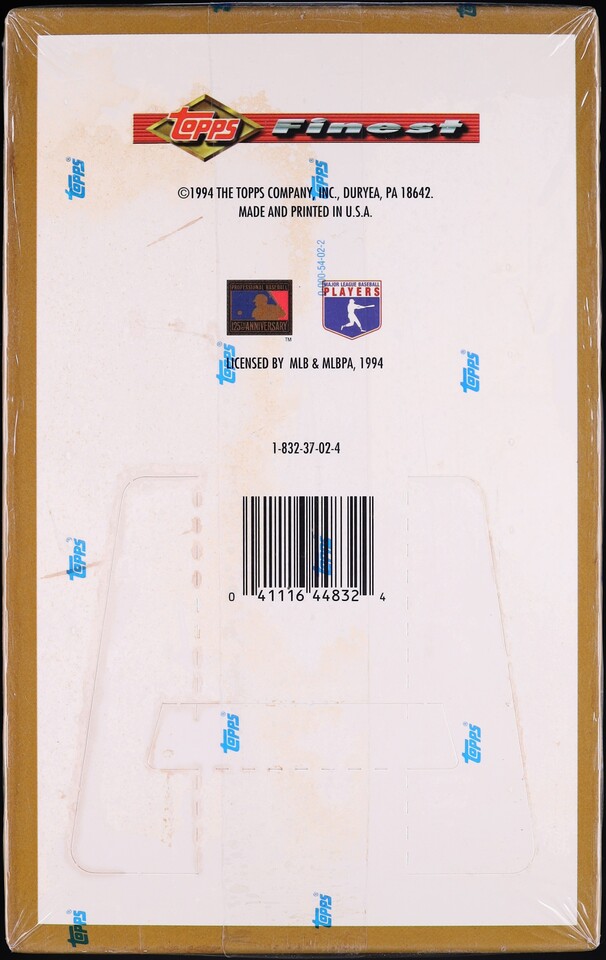 1994 Topps Finest Series 2 Baseball Sealed Hobby Box, 24ct Packs