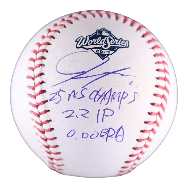 Steven Kwan Signed Autographed Game Used Baseball w/ Inscription