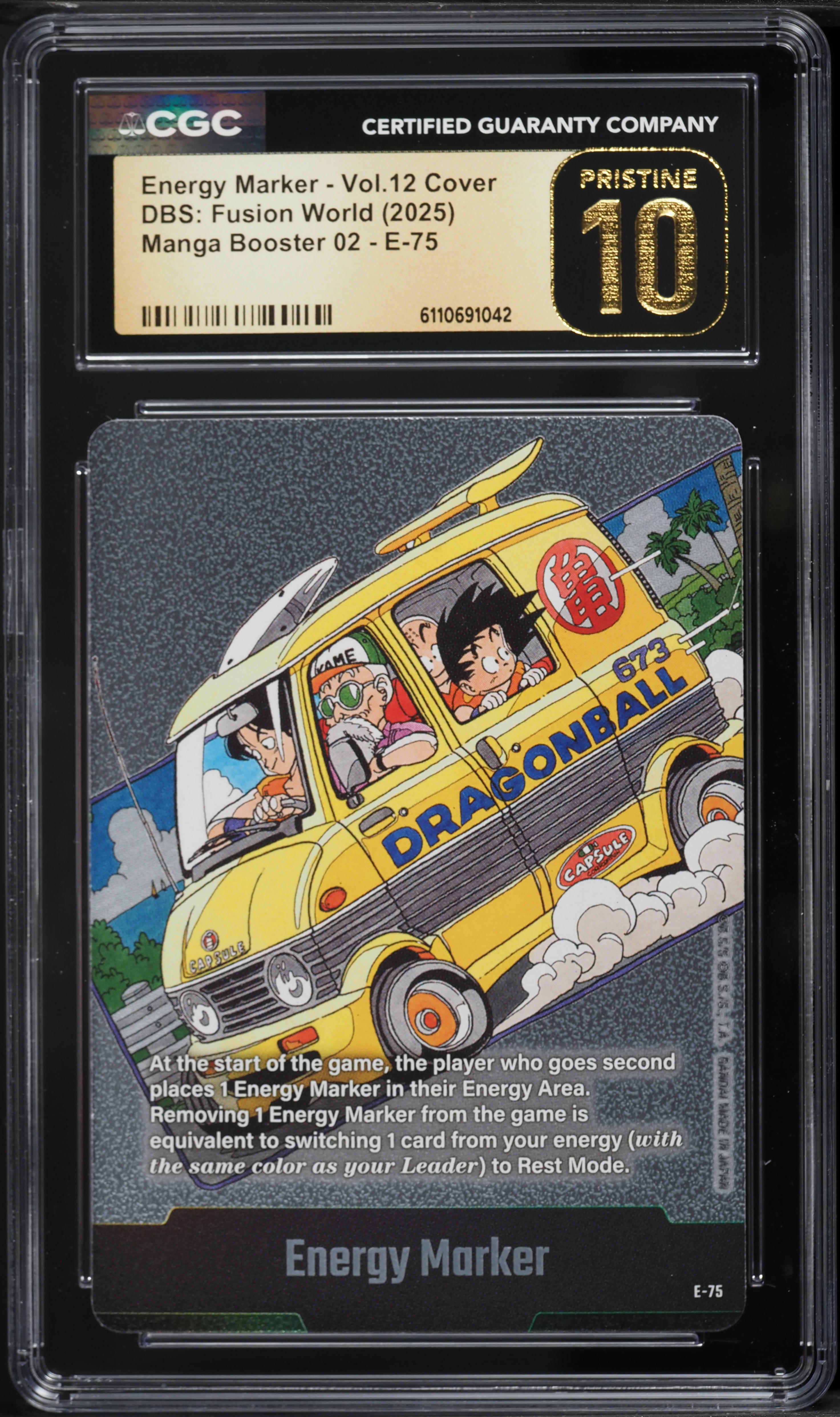 2025 DBS: Fusion World Manga Booster 02 Energy Marker - Vol.12
