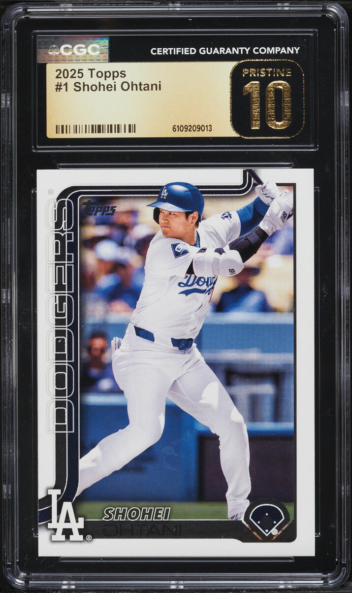 2025 Topps Shohei Ohtani #1 CGC 10 PRISTINE
