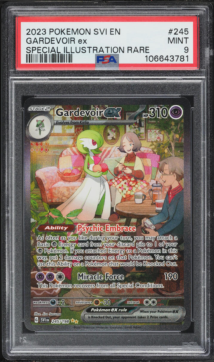 2023 Pokemon Scarlet & Violet SIR Gardevoir ex #245 PSA 9 MINT