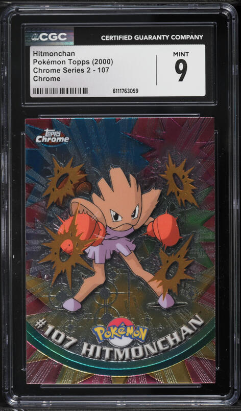 topps chrome pokemon cards Koffing Sparkle (109) 2000 T.V 2000 Topps Chrome Pokemon Series