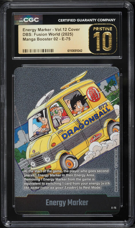 2025 DBS: Fusion World Manga Booster 02 Energy Marker - Vol.12