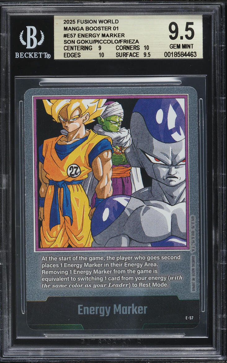 2025 Dragon Ball Super Fusion World Manga Booster Energy Marker