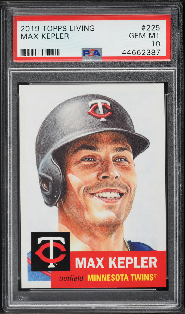2019 Topps Living Max Kepler #225 PSA 10 GEM MINT