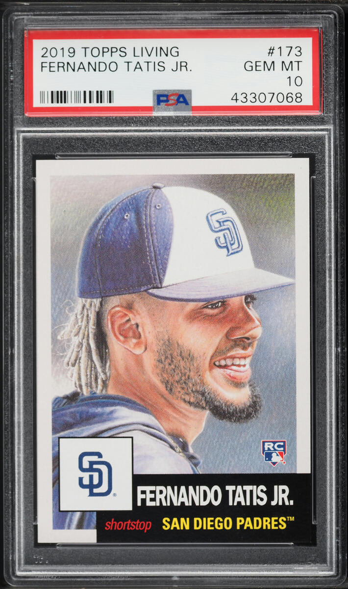 2019 Topps Living Fernando Tatis Jr. ROOKIE #173 PSA 10 GEM MINT