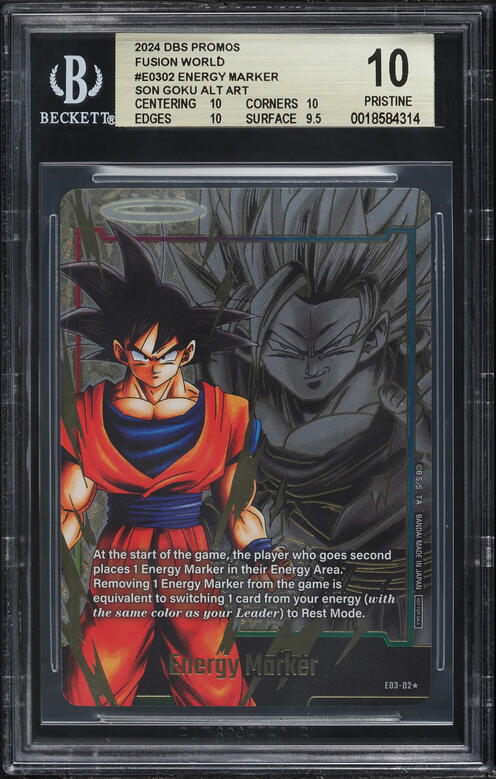 2024 Dragon Ball S Fusion World Ultra Limit Alt Art Son Goku BGS