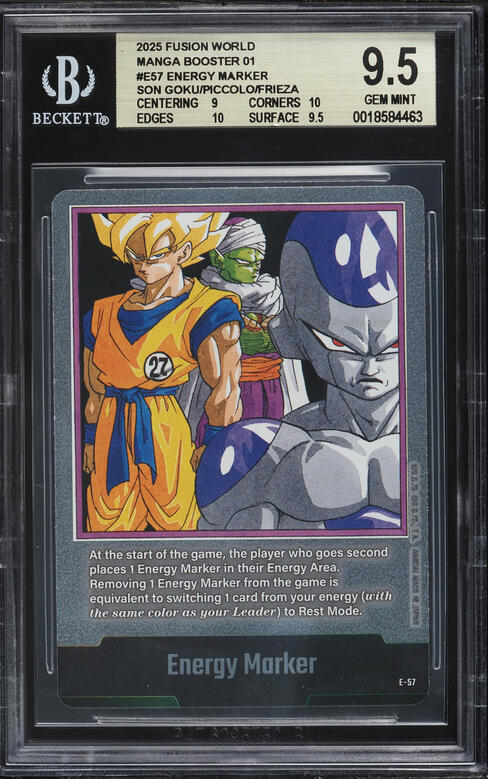 2025 DBS Fusion World Japanese Promo Pack 7 Gold Energy Marker