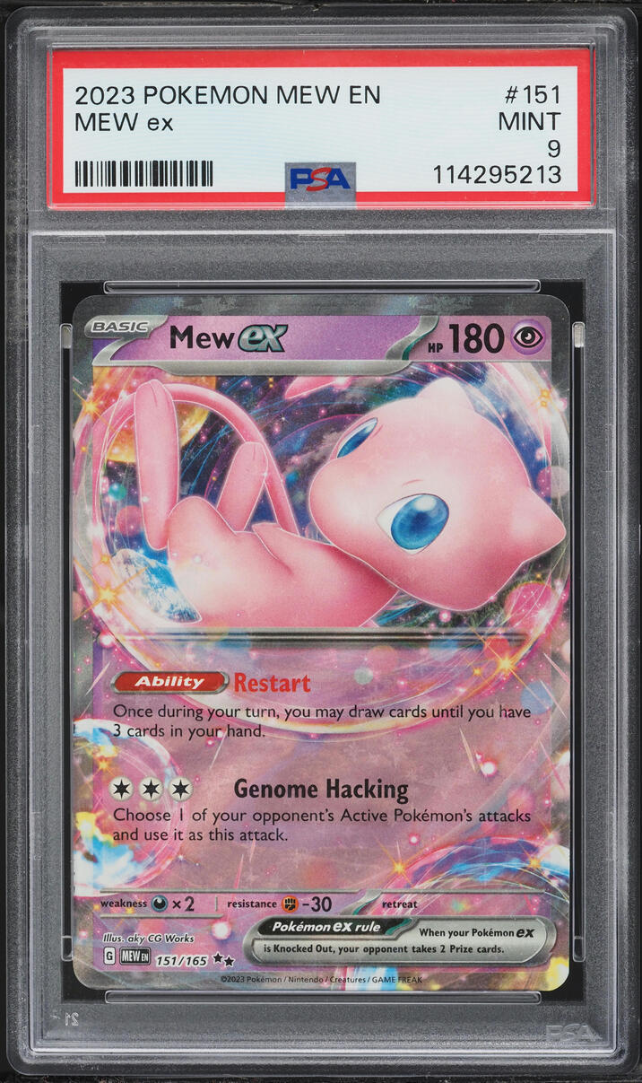 2023 Pokemon Scarlet & Violet 151 Mew EX #151 PSA 9 MINT