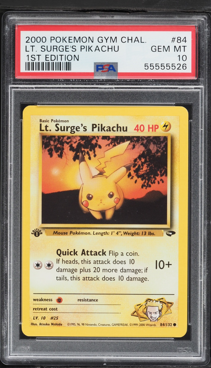 Lt. Surge's Pikachu