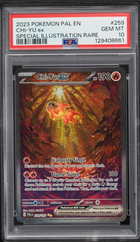 2023 Pokemon Scarlet & Violet Paldea Evolved SIR Chi-Yu Ex #259