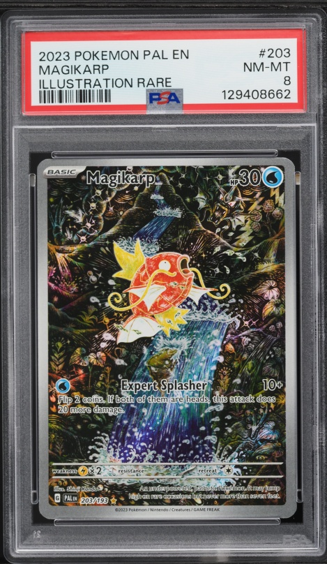 2023 Pokemon Scarlet & Violet Paldea Evolved IR Magikarp #203
