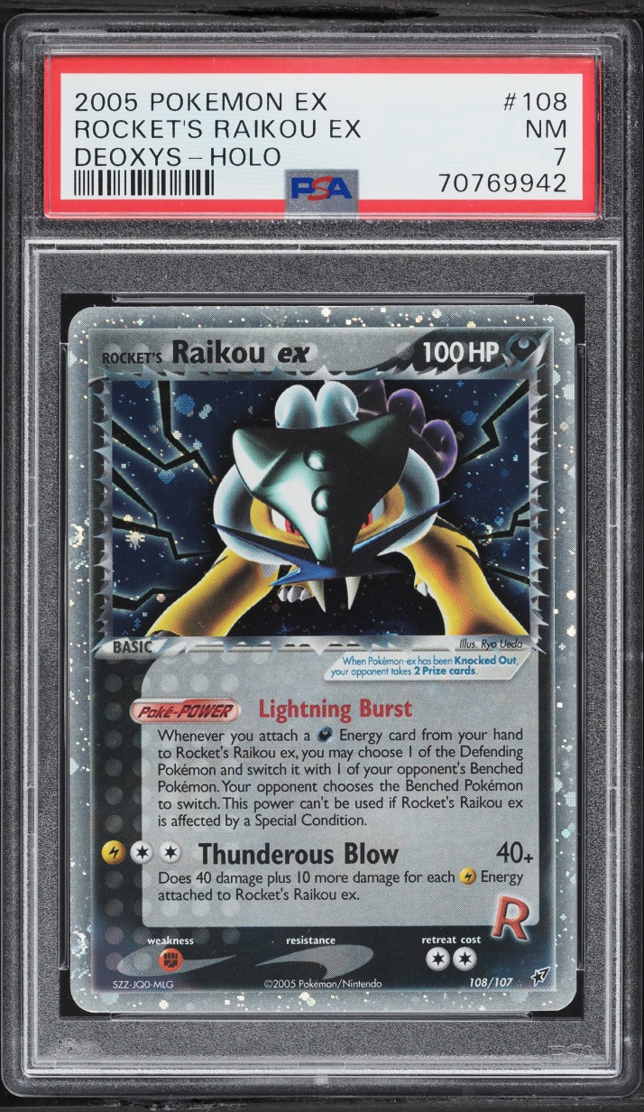 Rocket's Raikou ex