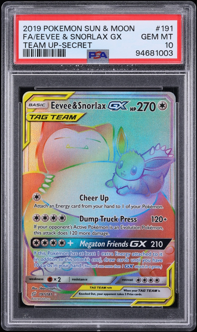 Eevee & Snorlax GX