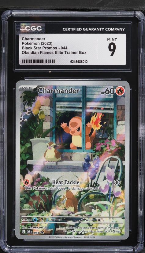 2023 Pokemon SV Black Star Promo Obsidian Flames ETB Charmander