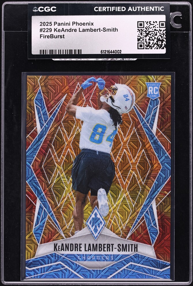 2025 Panini Phoenix Football FireBurst KeAndre Lambert-Smith #229