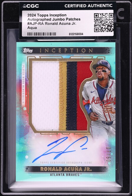 2023 Topps WBC Variation Gold Rainbow Foil Ronald Acuna Jr. /50