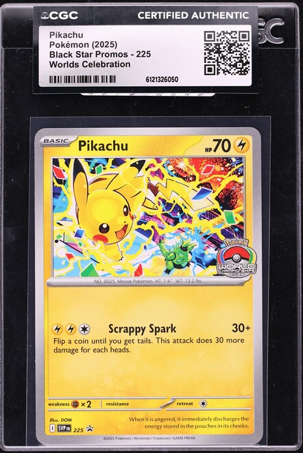 2022 Pokemon Japanese SV Promo Pre-Order Pikachu #1 PSA 10 GEM