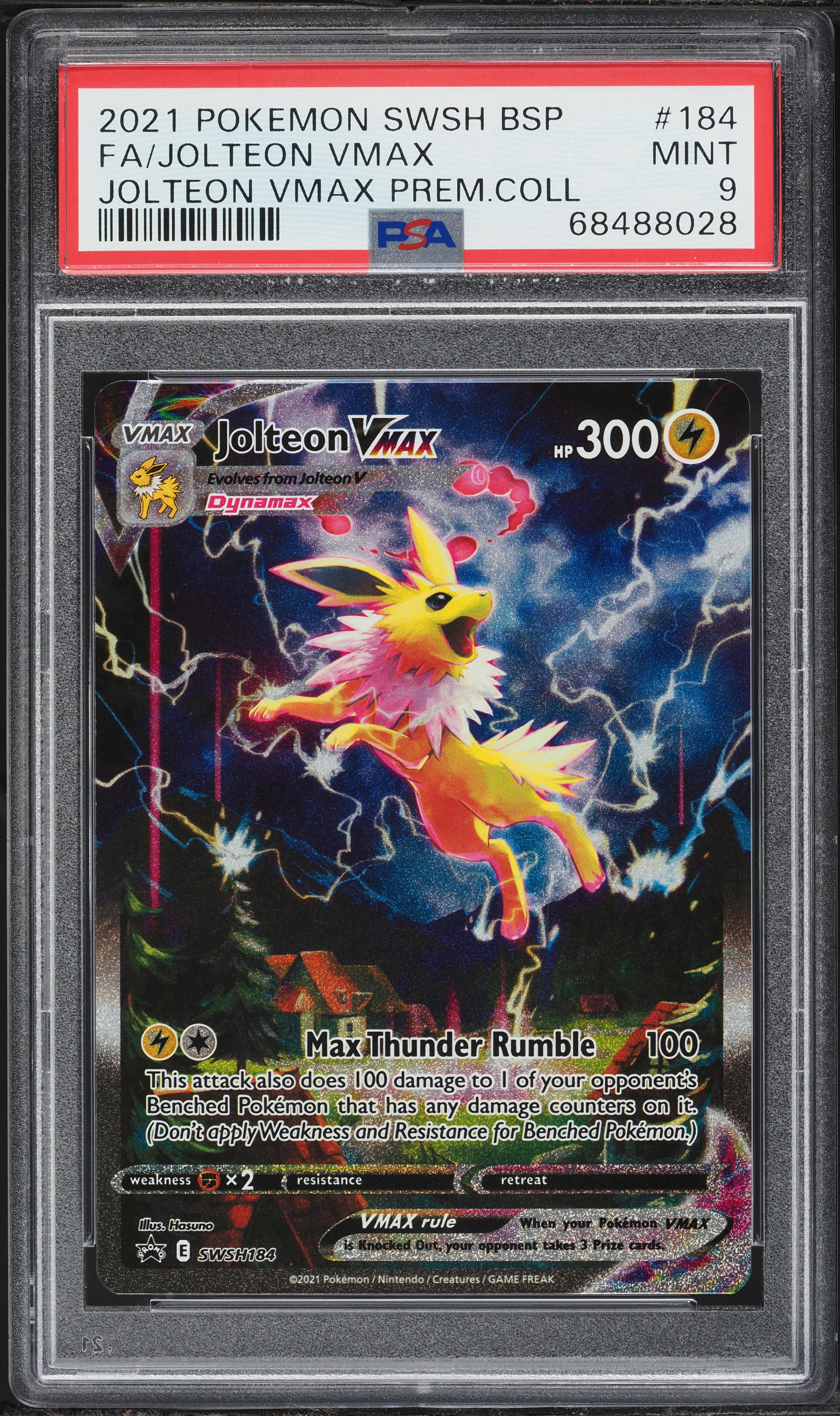 2021 Pokemon Sword & Shield Promo Premium Collection Full Art