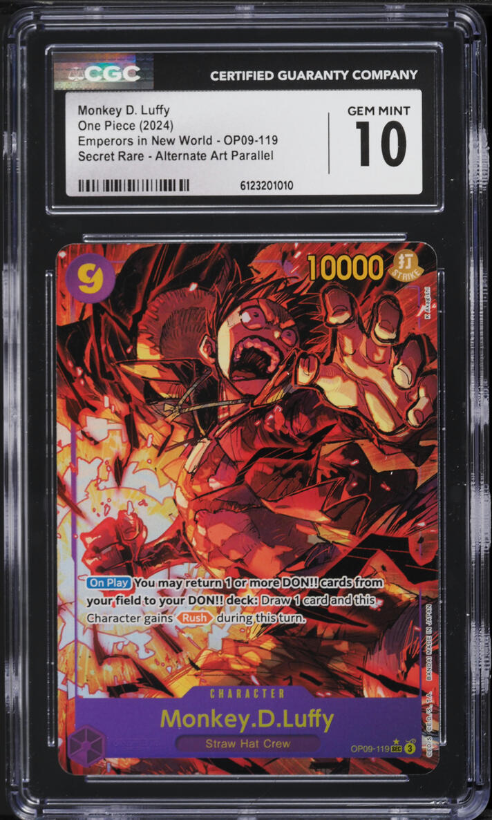 Monkey D Luffy FA Version 2 OP09-119 - Les Nouveaux Empereurs - One