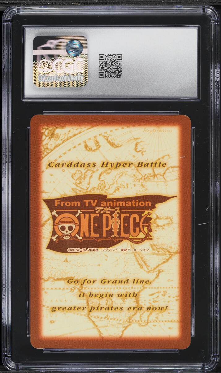 1999 One Piece Japanese Carddass Hyper Battle First Stage Foil Zoro #C07 CGC 9 MINT