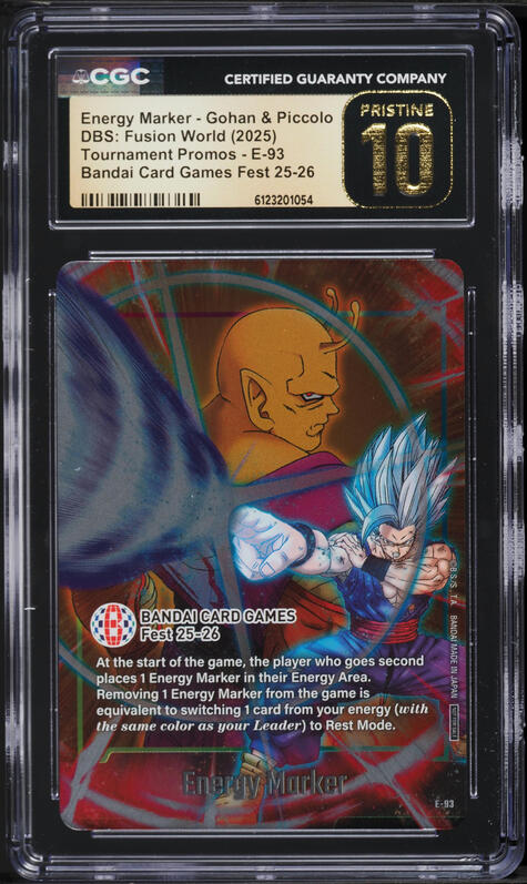 2025 DBS Fusion World Tournament Promo Energy Marker Gohan